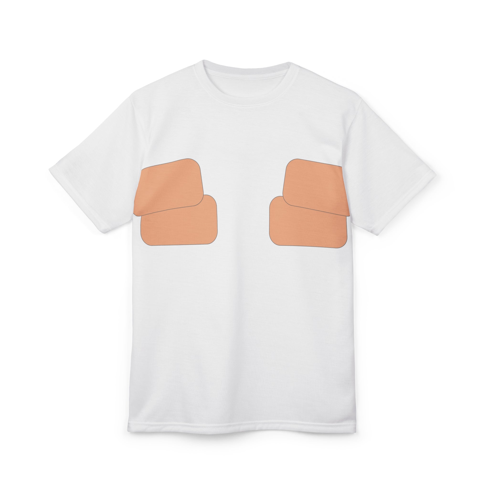 Normalize Chest Taping Tee | Skin Tone 002 - 2 Strips